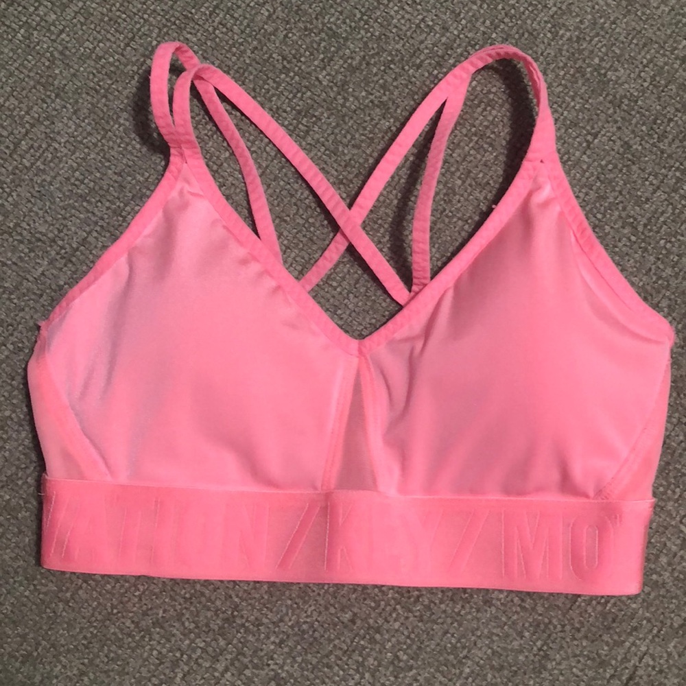 H&M Pink Sports Bra XS Motivation is Key
